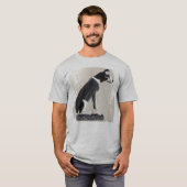 T-shirt Nipper, RCA Chien Sketch Art (Devant entier)
