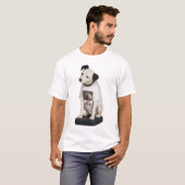 T-shirt Nipper RCA Victor Chien portant Nipper (Devant entier)