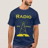 T-shirt Nippo libre par radio (Devant)