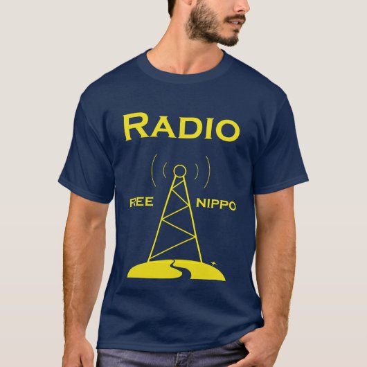 T-shirt Nippo libre par radio (Devant)