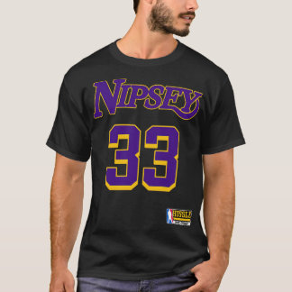 T-shirt Nipsey Hussle Tribute Jersey