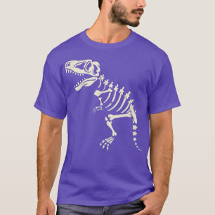 T-shirt nirvana Dinosaur Squelette