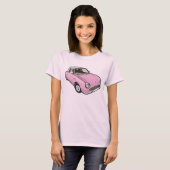 T-shirt Nissan Figaro rose (Devant entier)