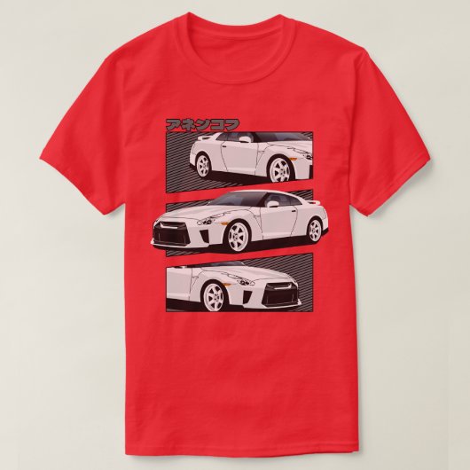T-shirt Nissan GTR r35 (Design devant)