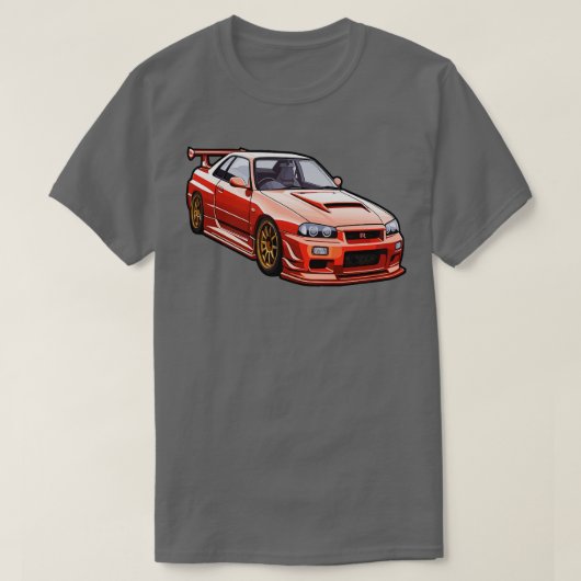 T-shirt Nissan R33 GTR (Design devant)