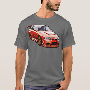 T-shirt Nissan R33 GTR