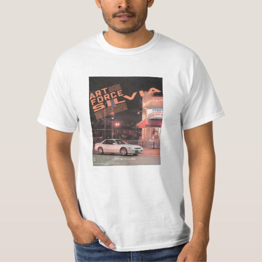 T-shirt Nissan Silvia ART FORCE Graphic Tee (Devant)
