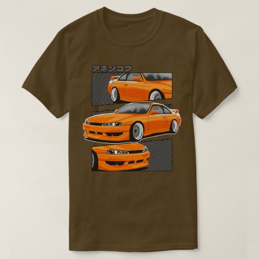 T-shirt Nissan Silvia s14 Kouki (Design devant)