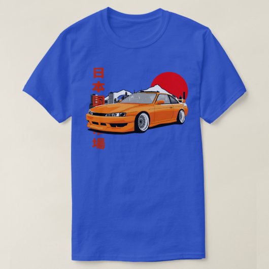 T-shirt Nissan Silvia s14 kouki 1 (Design devant)