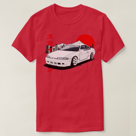 T-shirt Nissan Silvia s14 zenki 2 (Design devant)