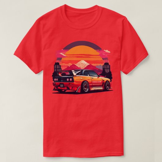 T-shirt Nissan skyline RTM 2 (Design devant)