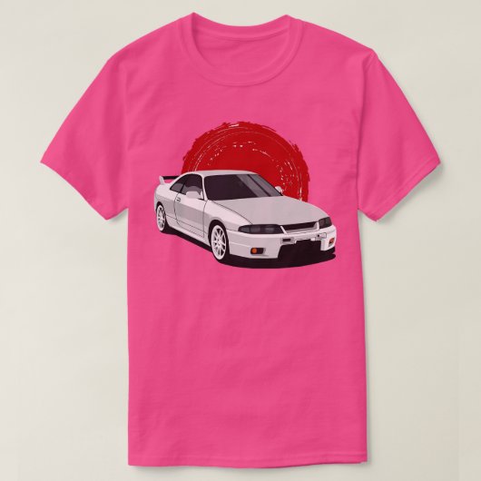 T-shirt Nissan Skyline RTM 33 1 (Design devant)