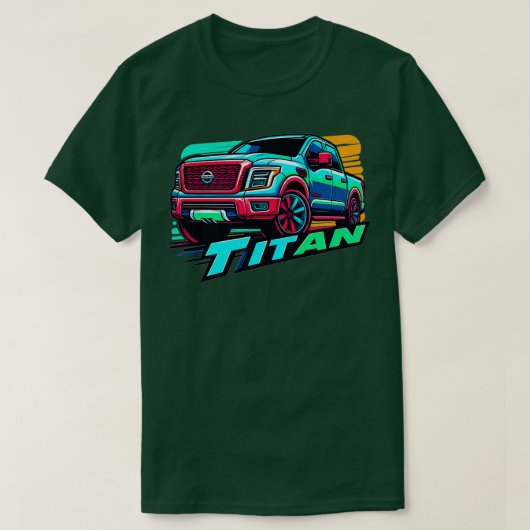 T-shirt Nissan Titan 6 (Design devant)