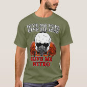 T-shirt Nitro Drag Racing Top Fuel Dragsters (Devant)