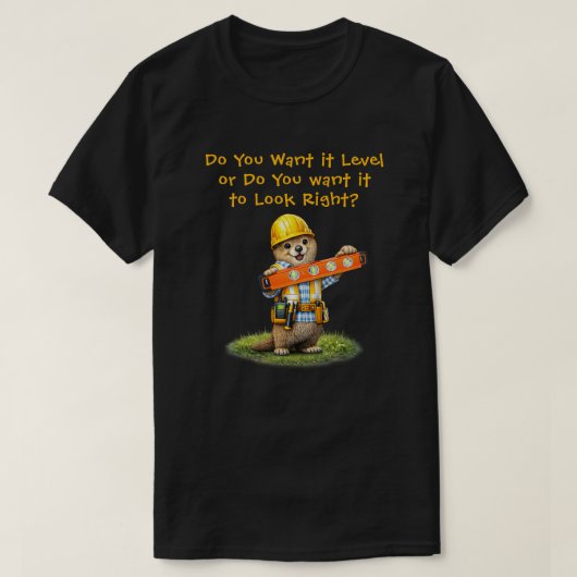 T-shirt « Niveau » (Design devant)