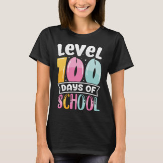 T-shirt niveau 100 jours d'école 100 jours d'école