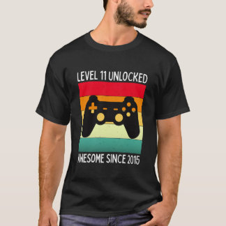 T-shirt niveau 11 débloqué génial depuis 2015