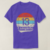T-shirt Niveau 13 Compléter 13e anniversaire Mariage Cadea (Design devant)