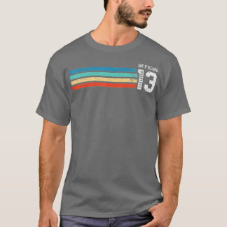 T-shirt Niveau 13 Déverrouillé 13e cadeau d'anniversaire v
