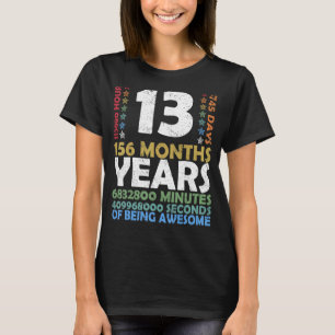 T-shirt Niveau 13 Jeu vidéo déverrouillé 13e fête d'annive