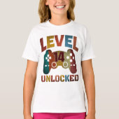 T-Shirt Niveau 14 Débloqué (Devant)