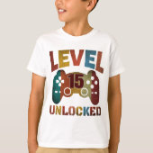 T-Shirt Niveau 15 débloqué (Devant)