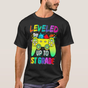 T-shirt Niveau 1re année débloqué Jeu sur le retour à l'éc