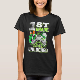T-shirt Niveau 1re année débloqué  Vidéo de rentrée scolai