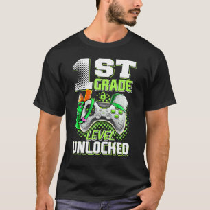 T-shirt Niveau 1re année débloqué  Vidéo de rentrée scolai