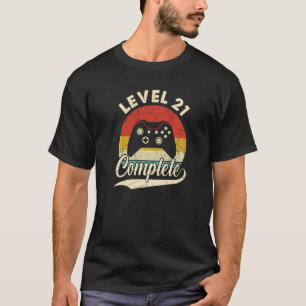 T-shirt Niveau 21 Terminer le 21e anniversaire de Mariage