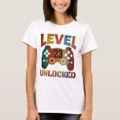 T-Shirt Niveau 23 débloqué (Devant)
