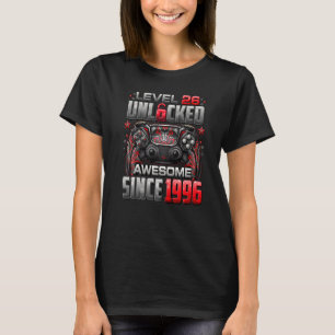 T-shirt Niveau 26 Déverrouillé stupéfiant depuis 1996 26e 