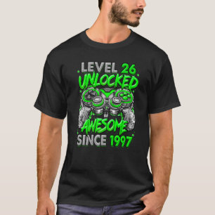 T-shirt Niveau 26 Déverrouillé stupéfiant depuis 1997 26e 