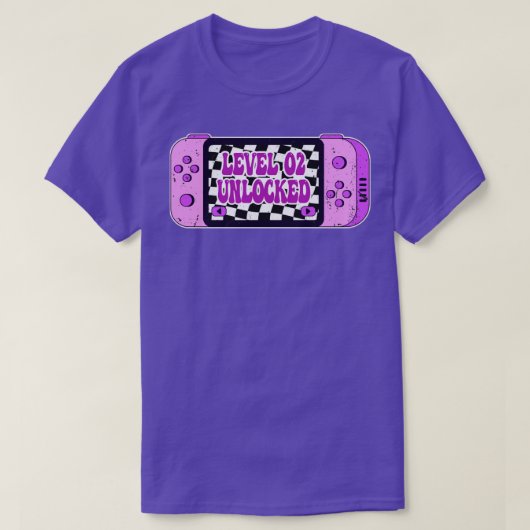 T-shirt Niveau 2 déverrouillé (Design devant)