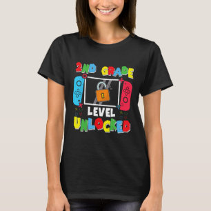 T-shirt Niveau 2e année débloqué Ck pour la rentrée des cl