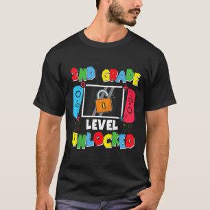 T-shirt Niveau 2e année débloqué Ck pour la rentrée scolai