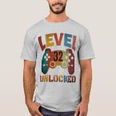 T-Shirt Niveau 32 débloqué (Devant)