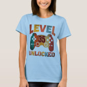 T-Shirt Niveau 35 débloqué (Devant)