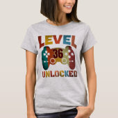 T-Shirt Niveau 36 débloqué (Devant)