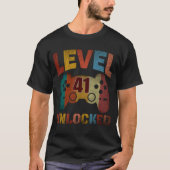 T-Shirt Niveau 41 Débloqué (Devant)