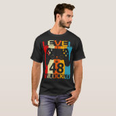 T-shirt Niveau 48 déverrouillé (Devant entier)