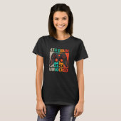 T-shirt Niveau 4e féminin débloqué (Devant entier)