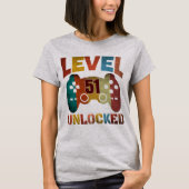 T-Shirt Niveau 51 Débloqué (Devant)