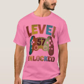 T-Shirt NIVEAU 57 DÉBLOQUÉ (Devant)
