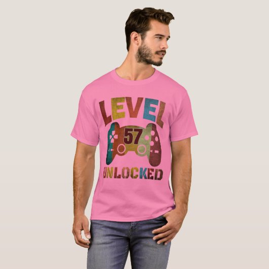 T-Shirt NIVEAU 57 DÉBLOQUÉ (Devant entier)