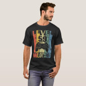 T-shirt Niveau 59 Déverrouillé 59e anniversaire pour les j (Devant entier)