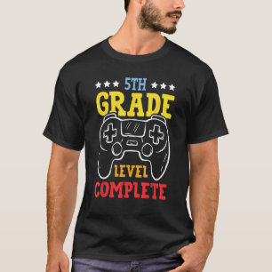 T-shirt Niveau 5e année Complète Dernière journée de jeu s
