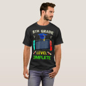 T-shirt Niveau 5e niveau Complet Graduation gammes classe  (Devant entier)
