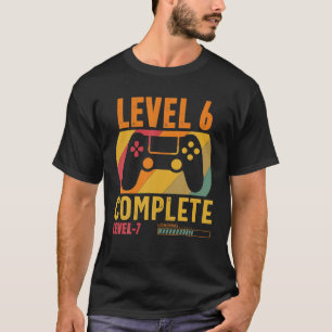 T-shirt Niveau 6 Complet 6 Anniversaire Funny 6E Mariage A