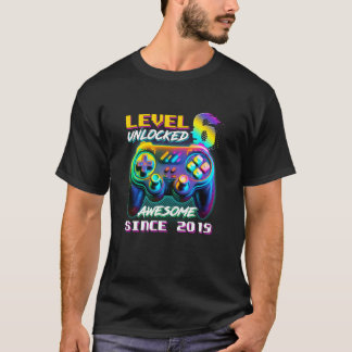 T-shirt Niveau 6 Débloqué Incroyable Depuis Anniversaire 2